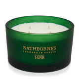 Dublin Retreat Musk, Black Ebony & Amber Scented Four Wick Candle