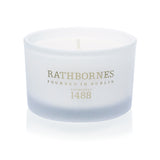 Dublin Tea Rose, Oud & Patchouli Scented Travel Candle